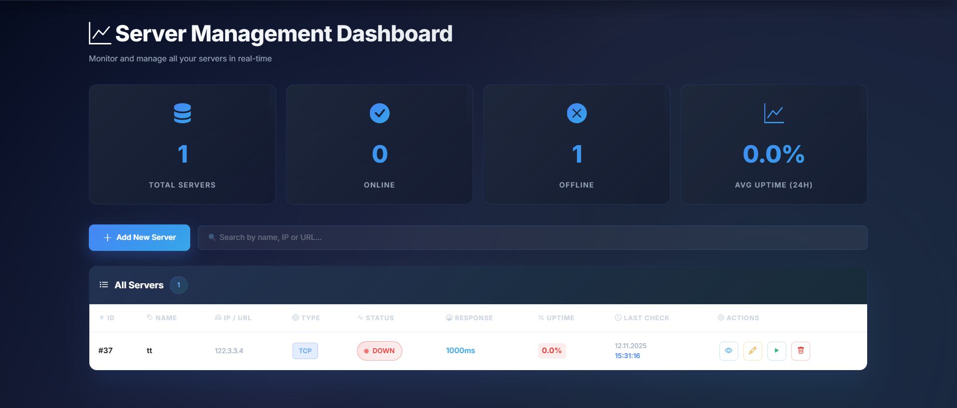 TimeFlow Dashboard